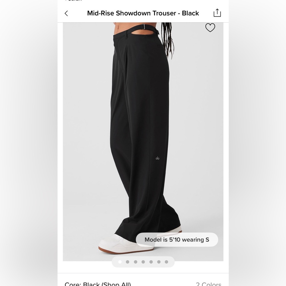 Alo Mid-Rise Showdown Trouser